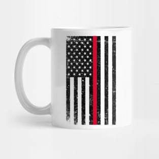 Thin Red Line (Firefighter) T-Shirt Mug